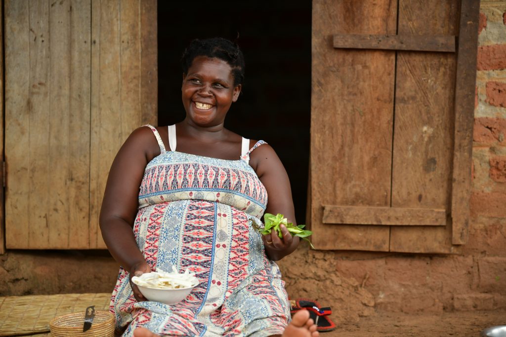 A woman supported by Graduating to Resilience project Uganda
