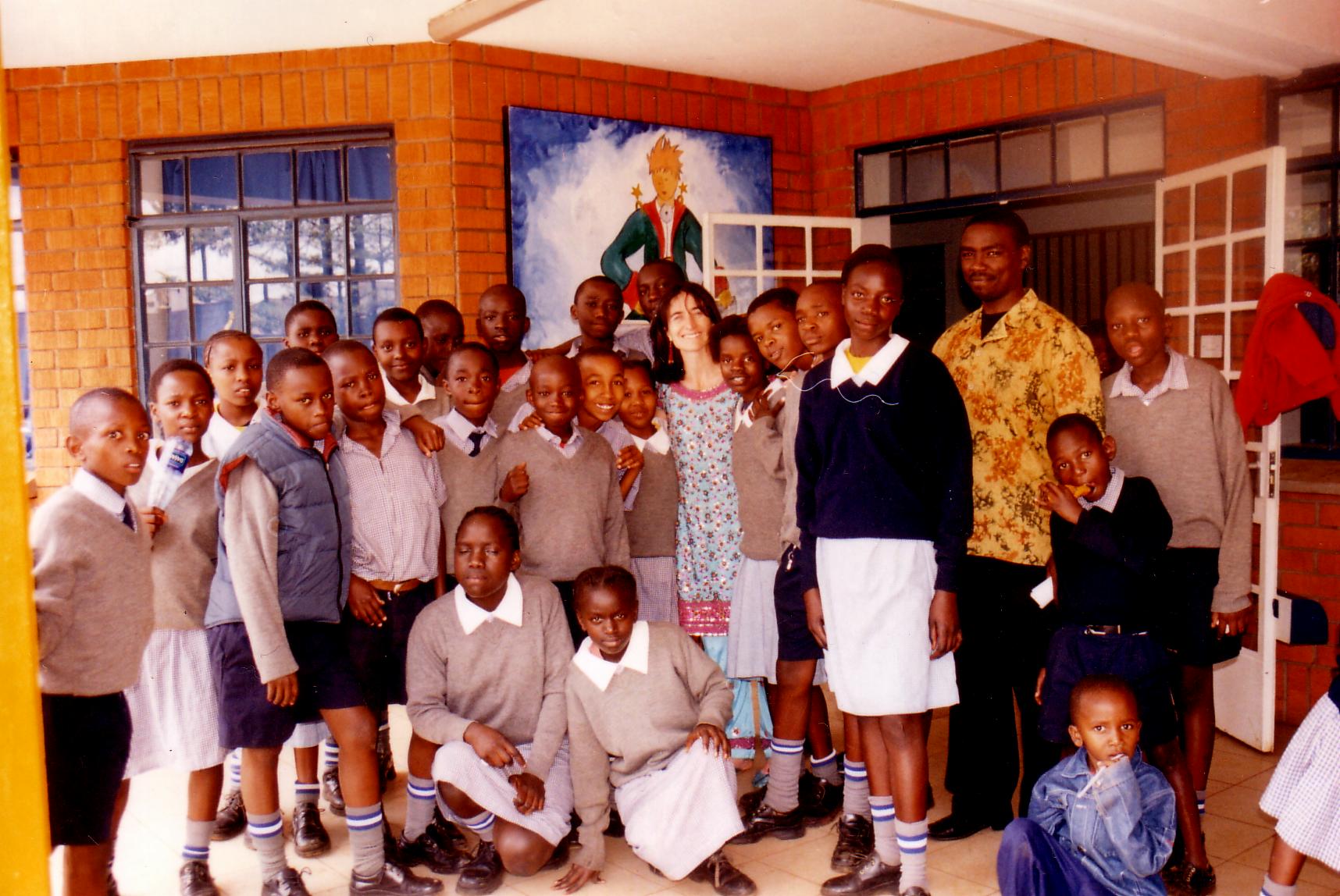 2006 - Little Prince School with Simon Mwangi and Porzia