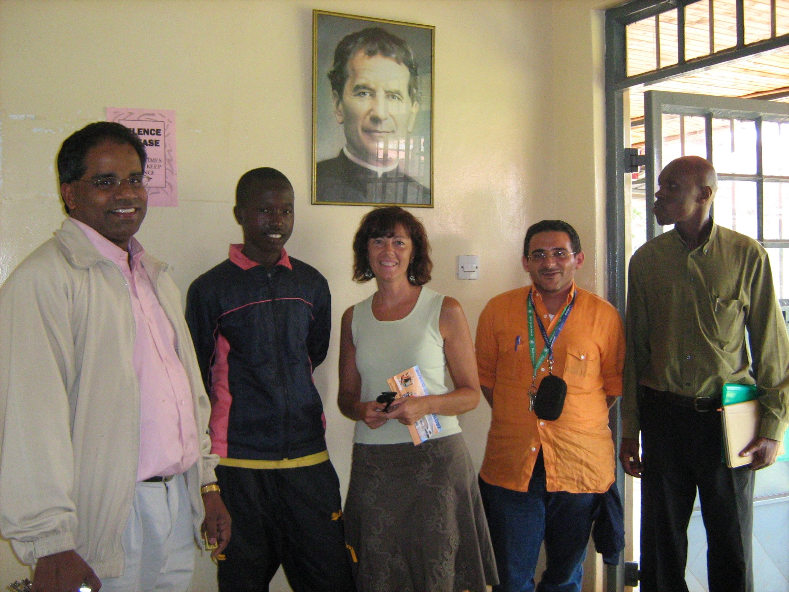 2007 - Antonino Masuri first visit in Kenya at Don Bosco