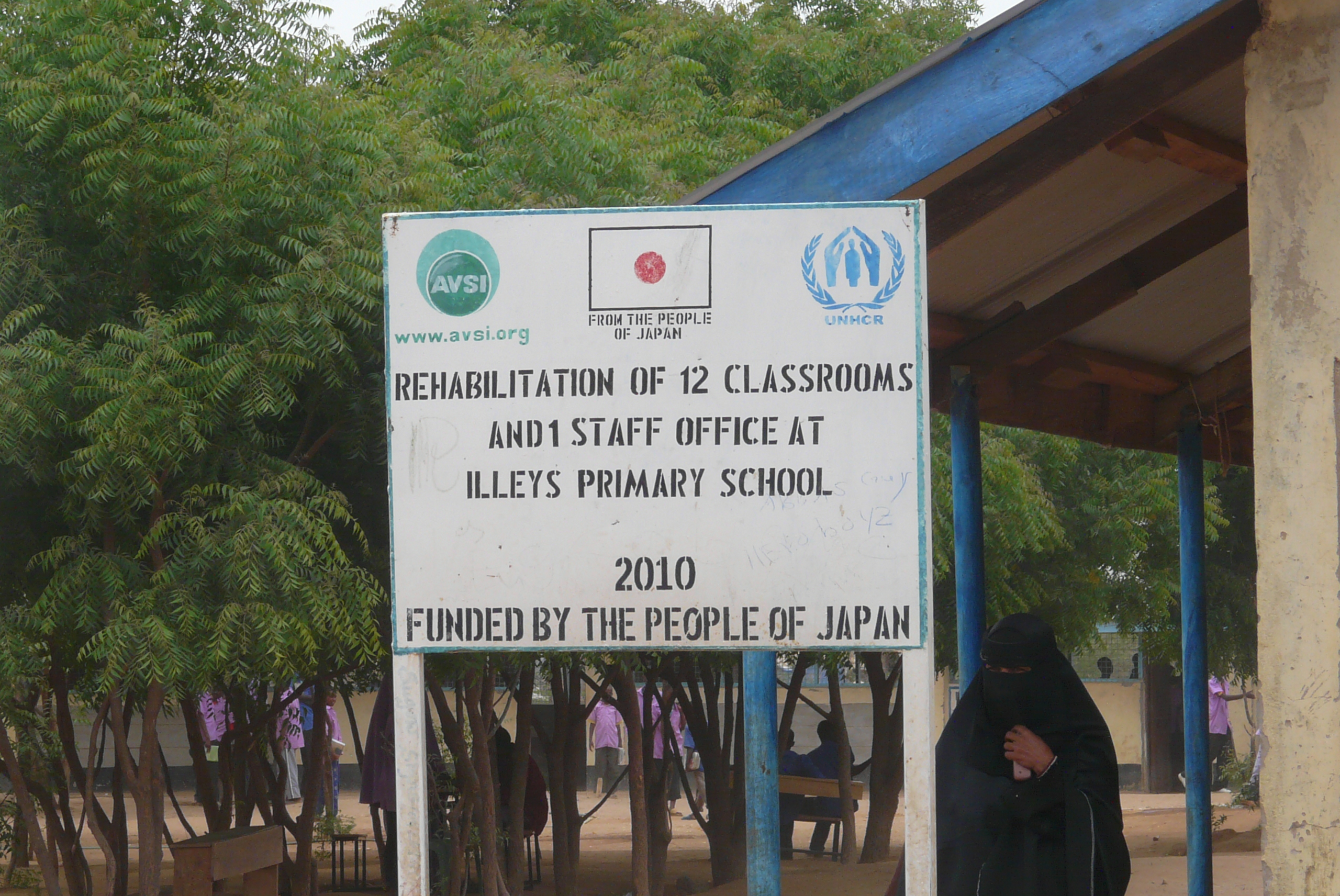 2012 - Dadaab, AVSI contributed to the renovation of schools
