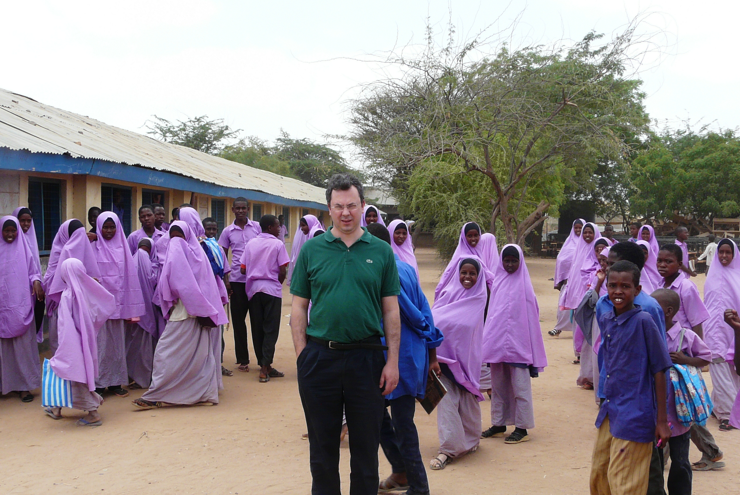 2012 - Dadaab, Giampaolo Silvestri visits schools and works