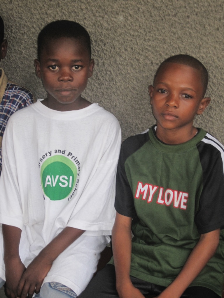 2012 - some of the children accompanied by AVSI