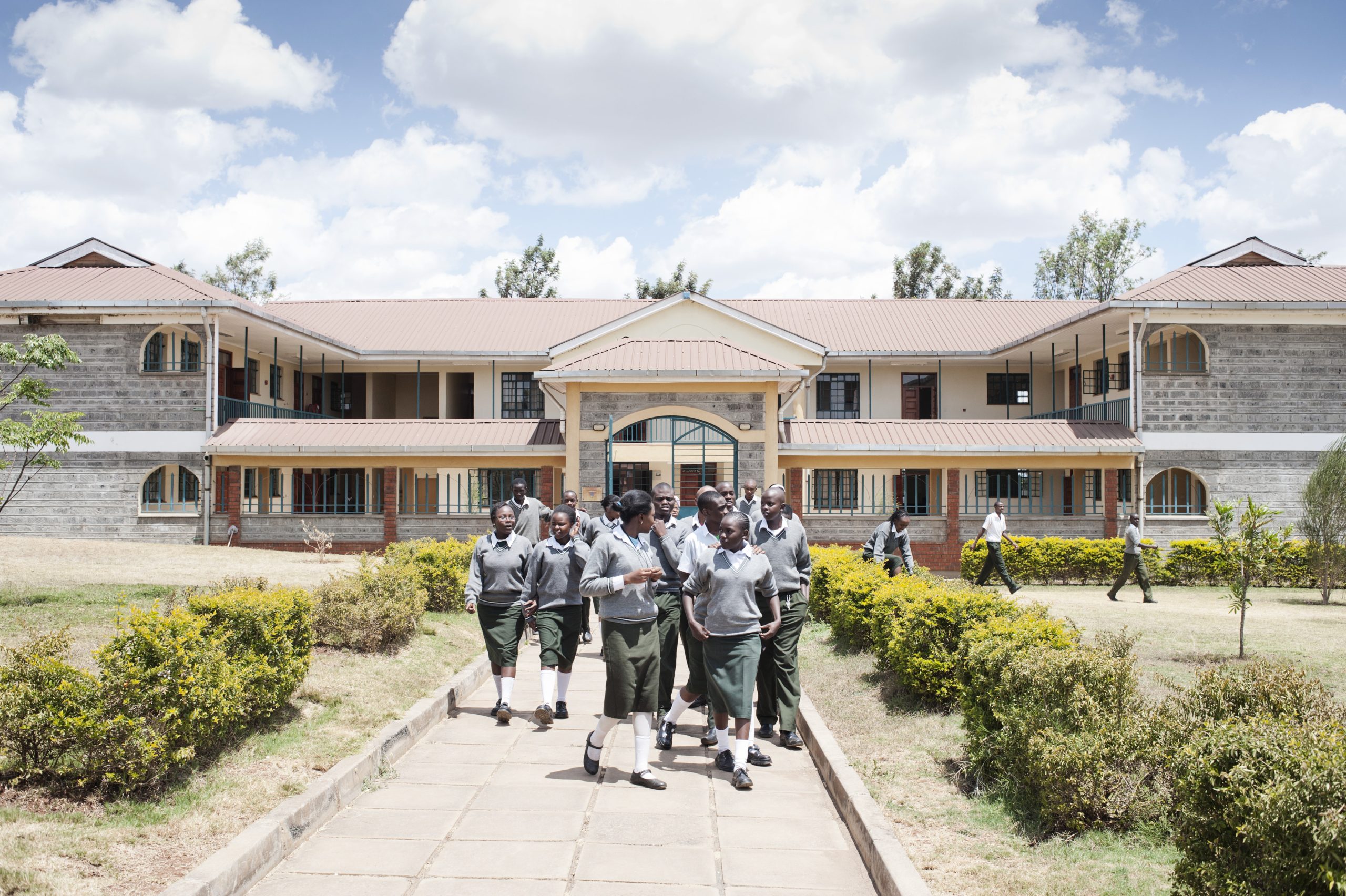 2013 - Cardianl Otunga Secondary school constructed by AVSI