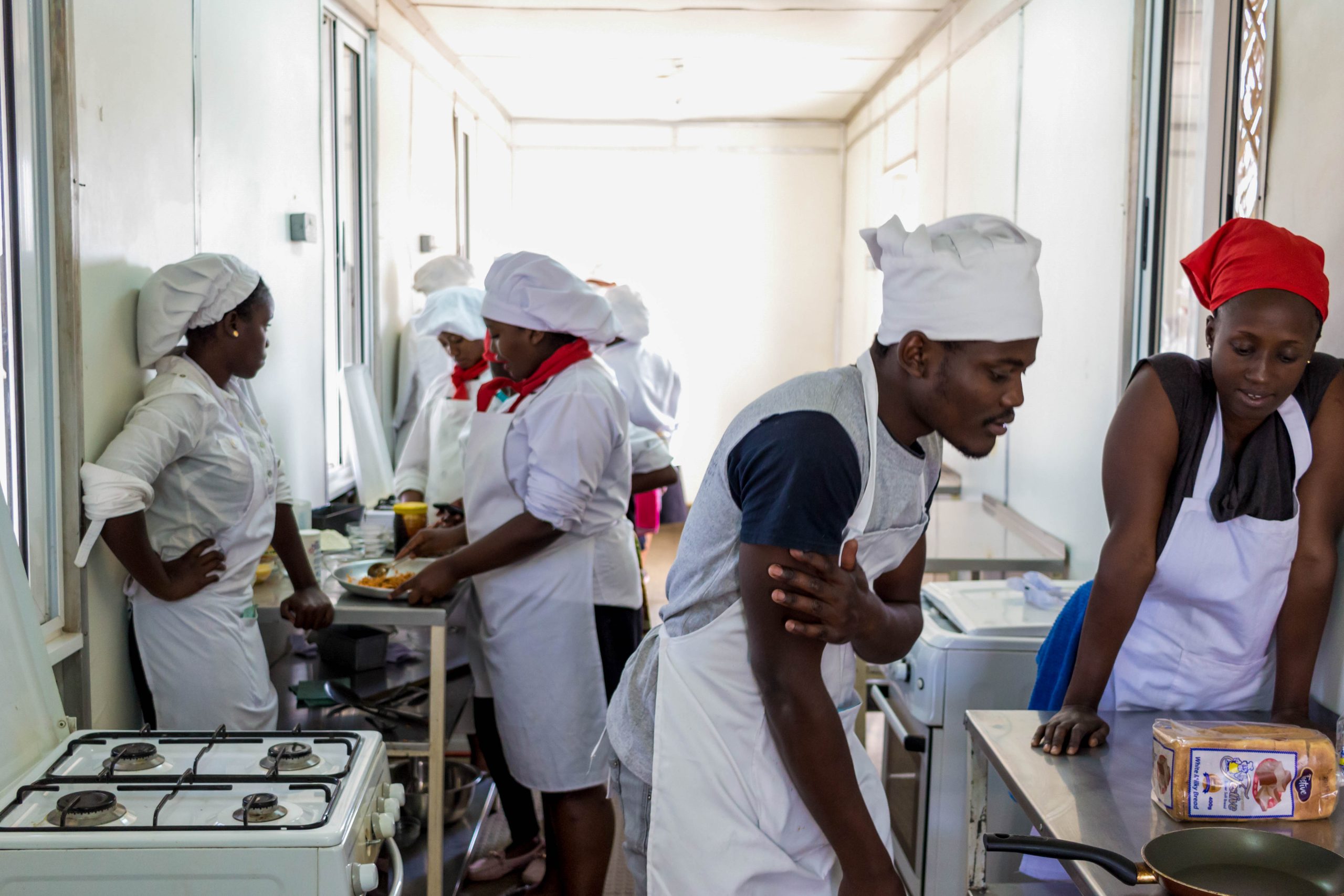 2017-St-Kizito-VTI-Catering-class-equipped-with-funds-from-AVAID