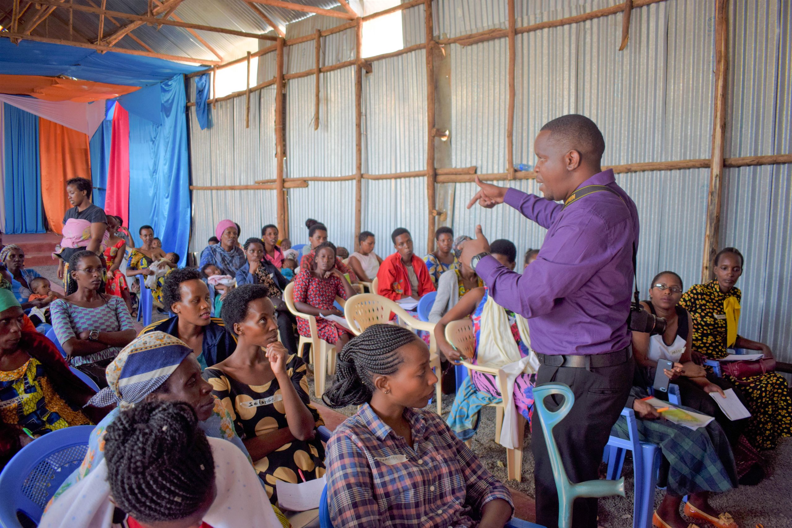 2019-James-Bundi-of-CoWA-training-on-parental-skills-training