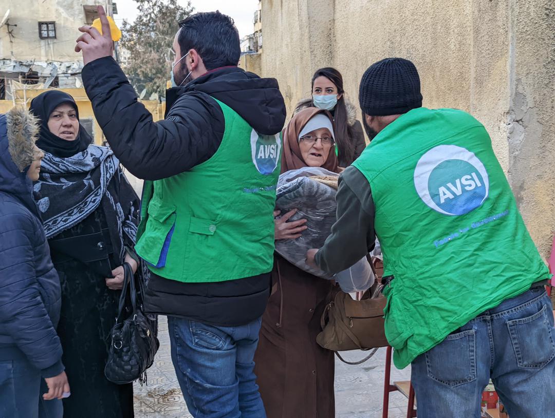 Terremoto turchia siria Distribuzione Aiuti ad Aleppo