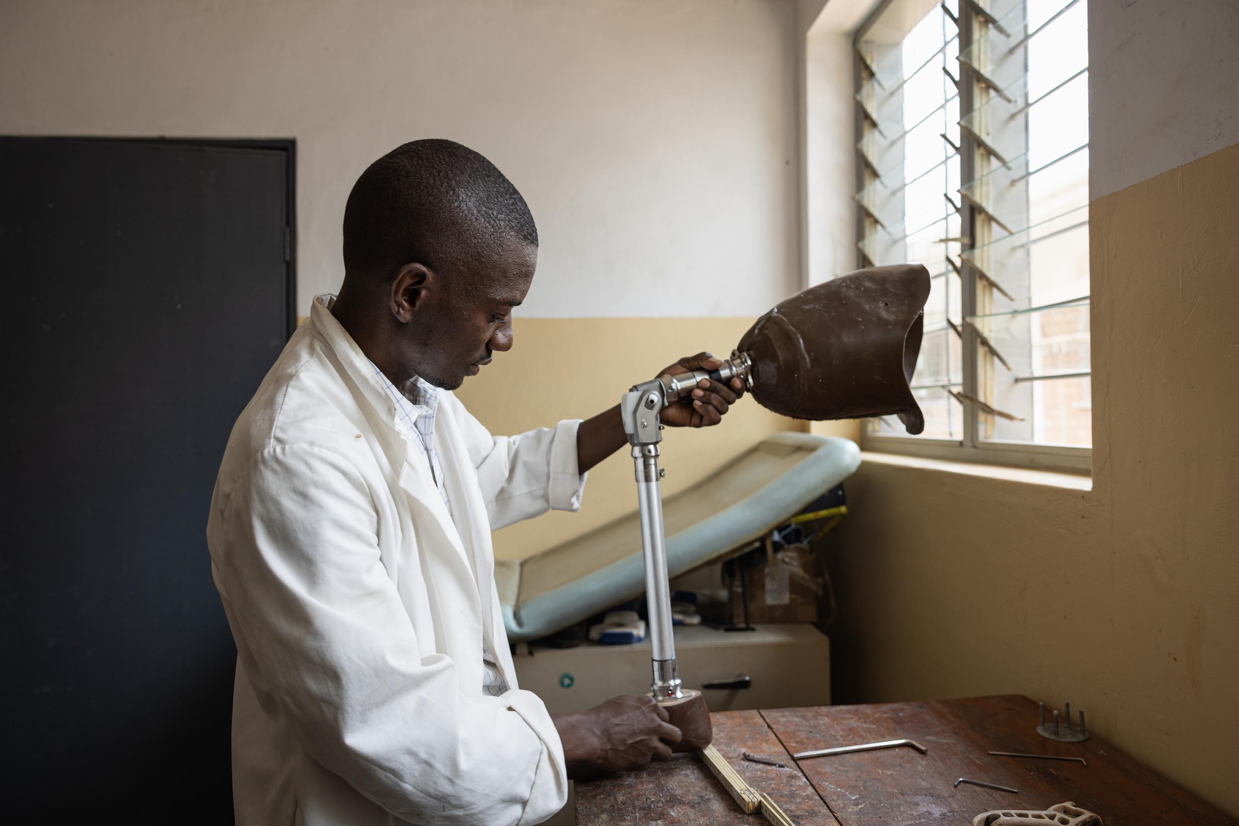 Orthopedic technologist in Uganda