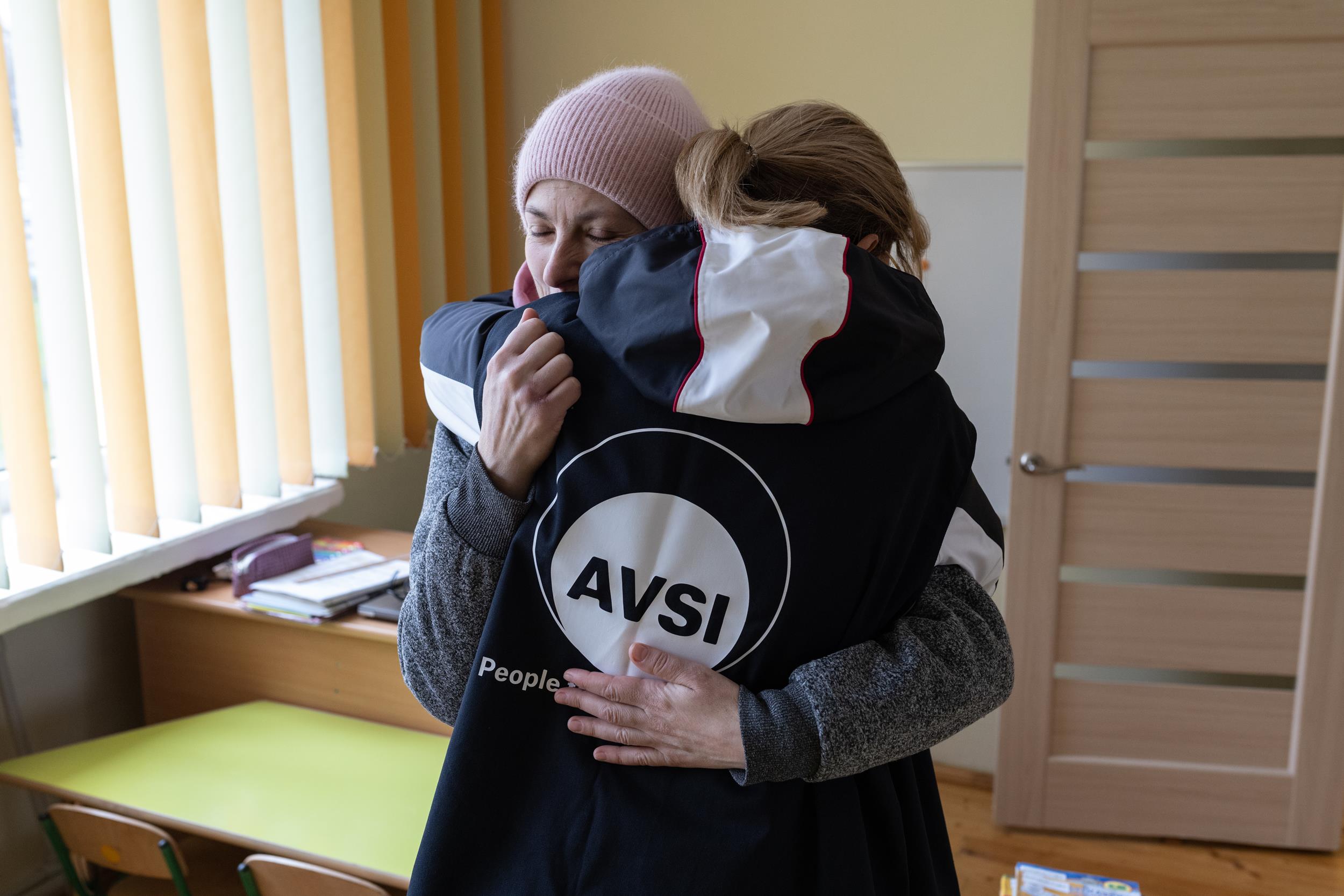 Vira, Ukrainian woman helped by AVSI