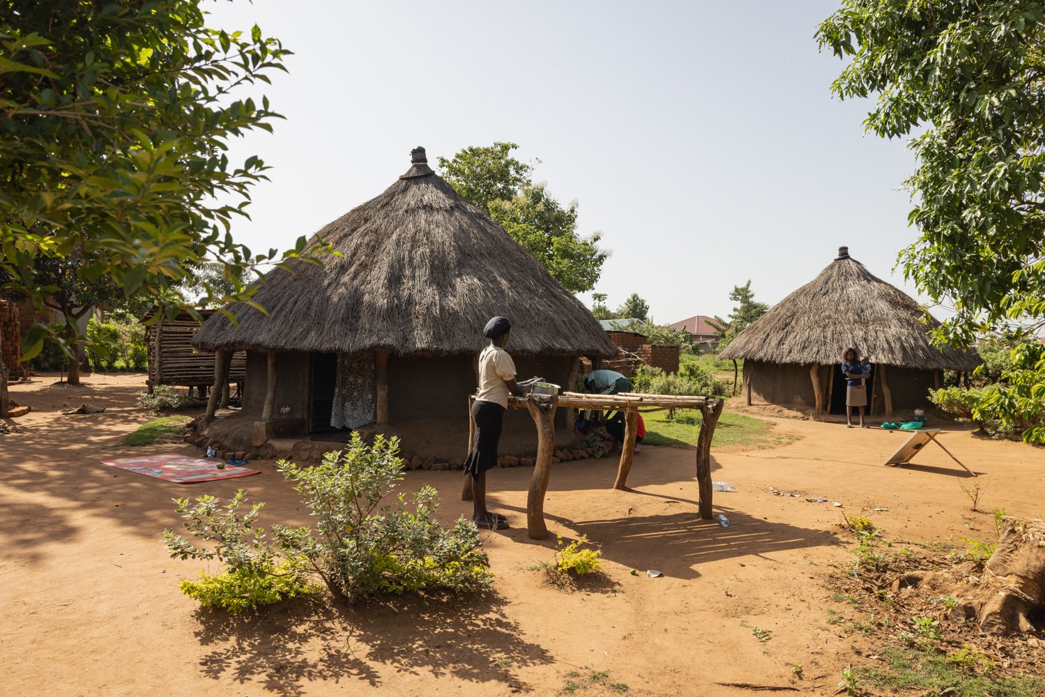 The house of Atim Susan, Uganda