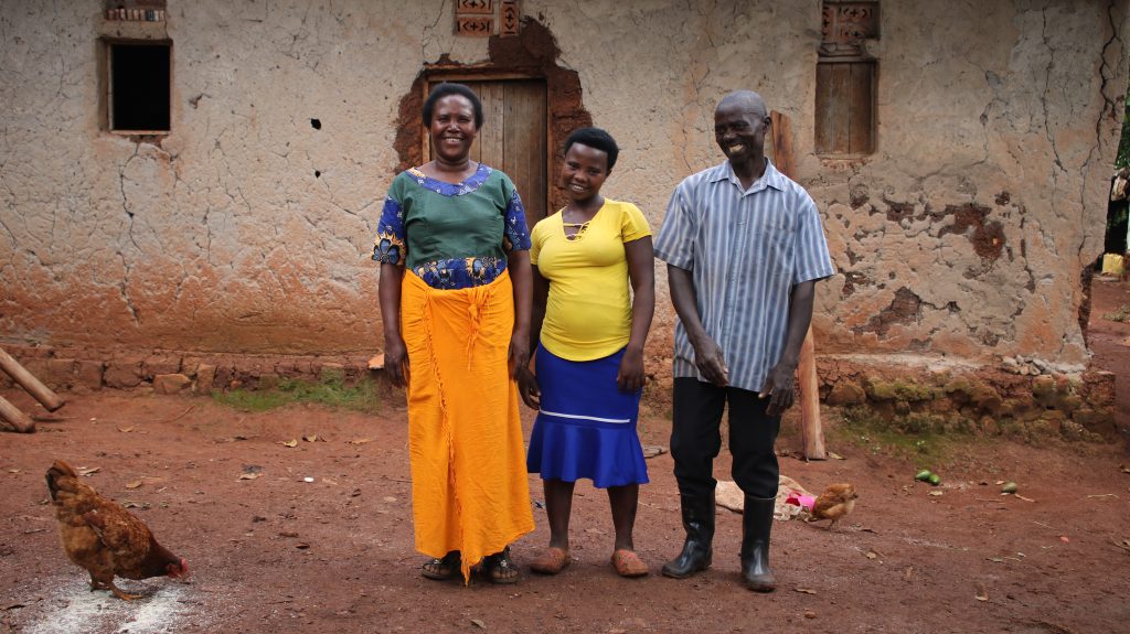 A family supported by Graduating to Resilience project