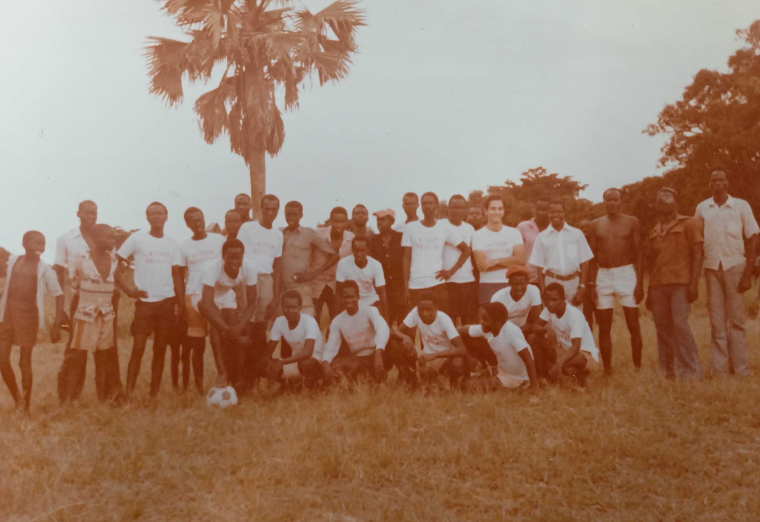 Filippo Ciantia - Kitgum Hospital (1980) The Hospital football team