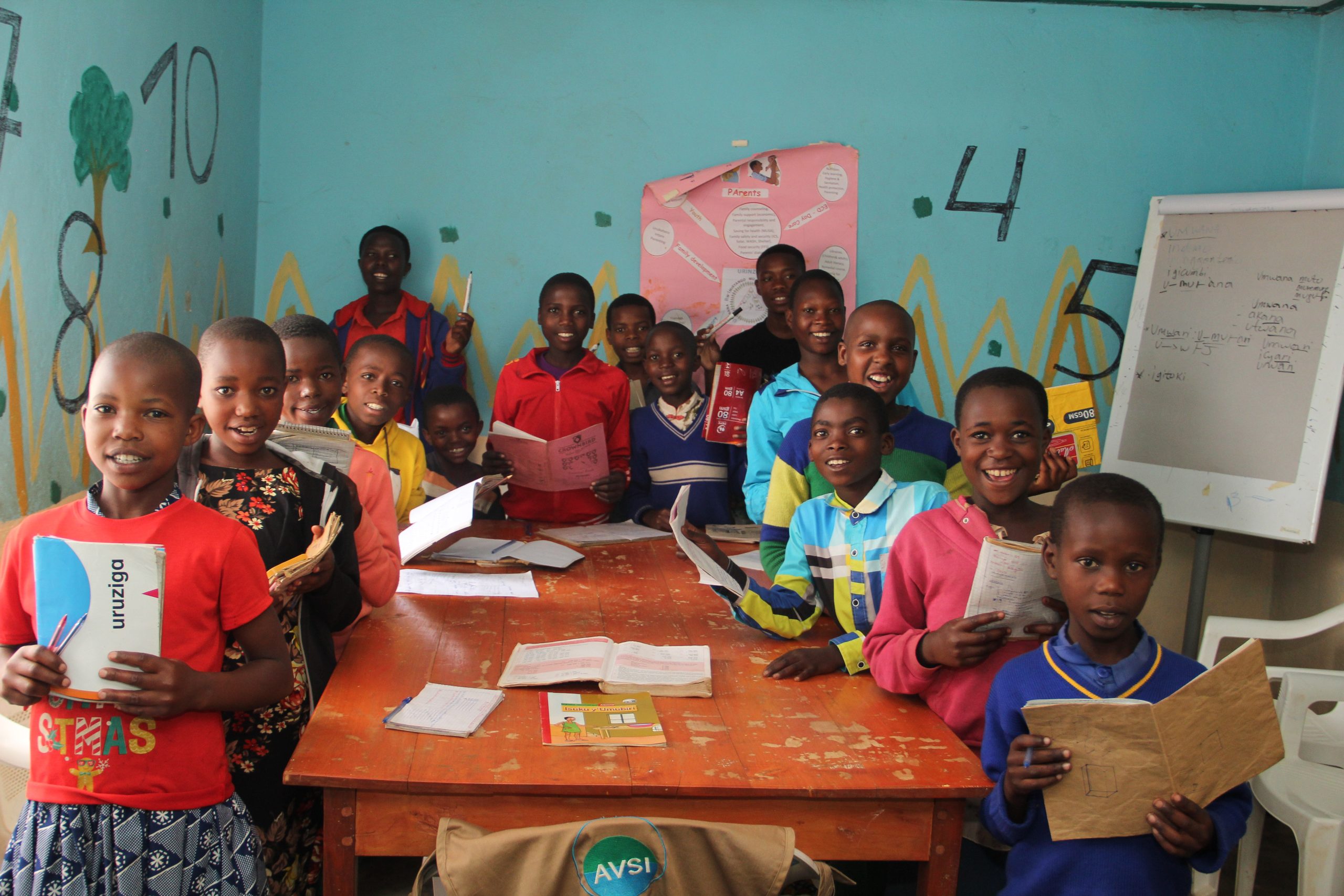 Distance support children Rwanda