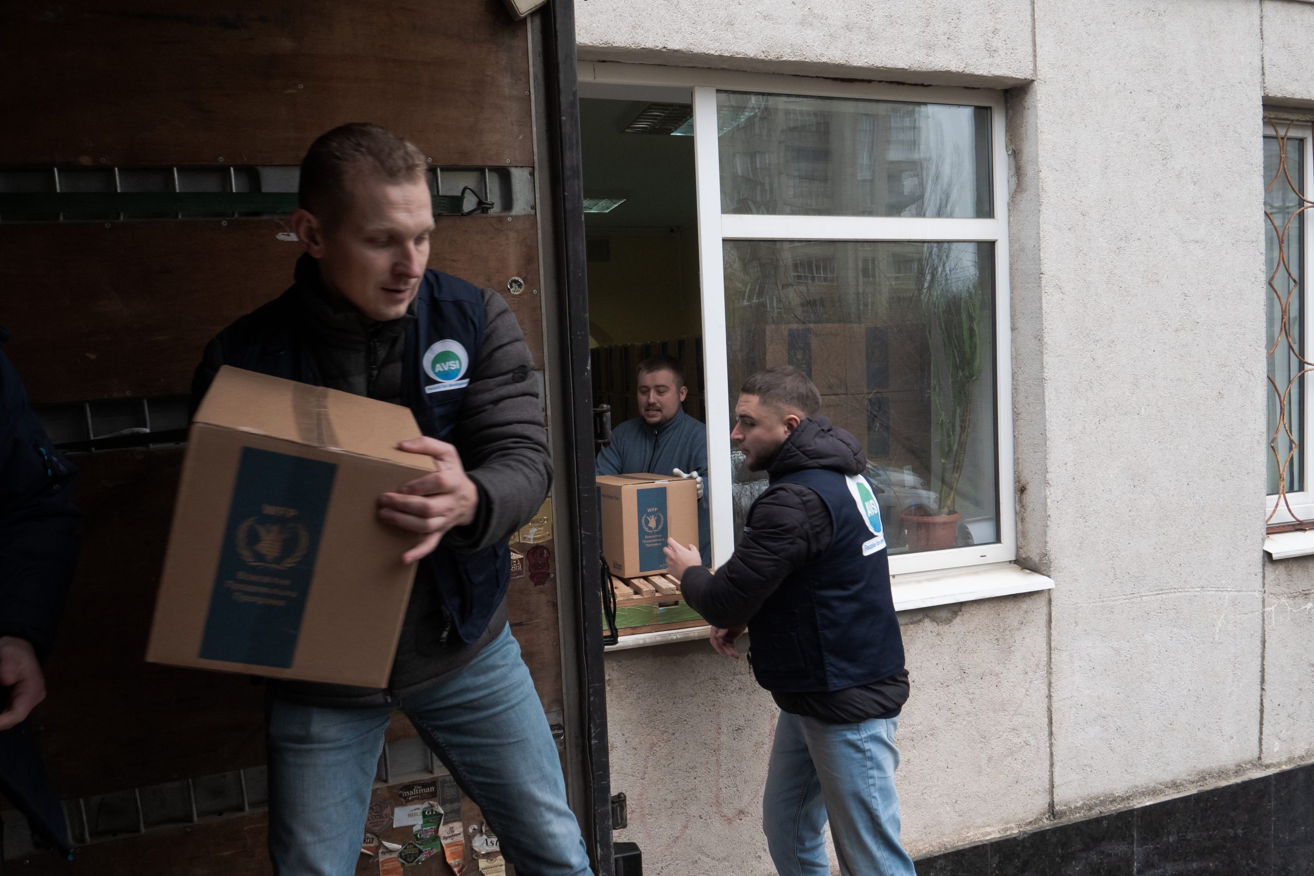 AVSI e WFP distribuiscono cibo in Ucraina