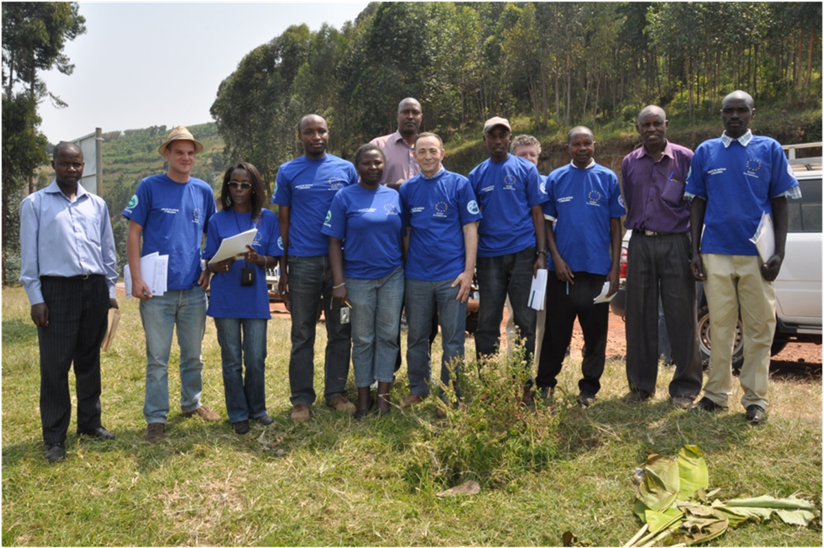Rwanda: a delegation of the European Union visits AVSI's Water Facility ...