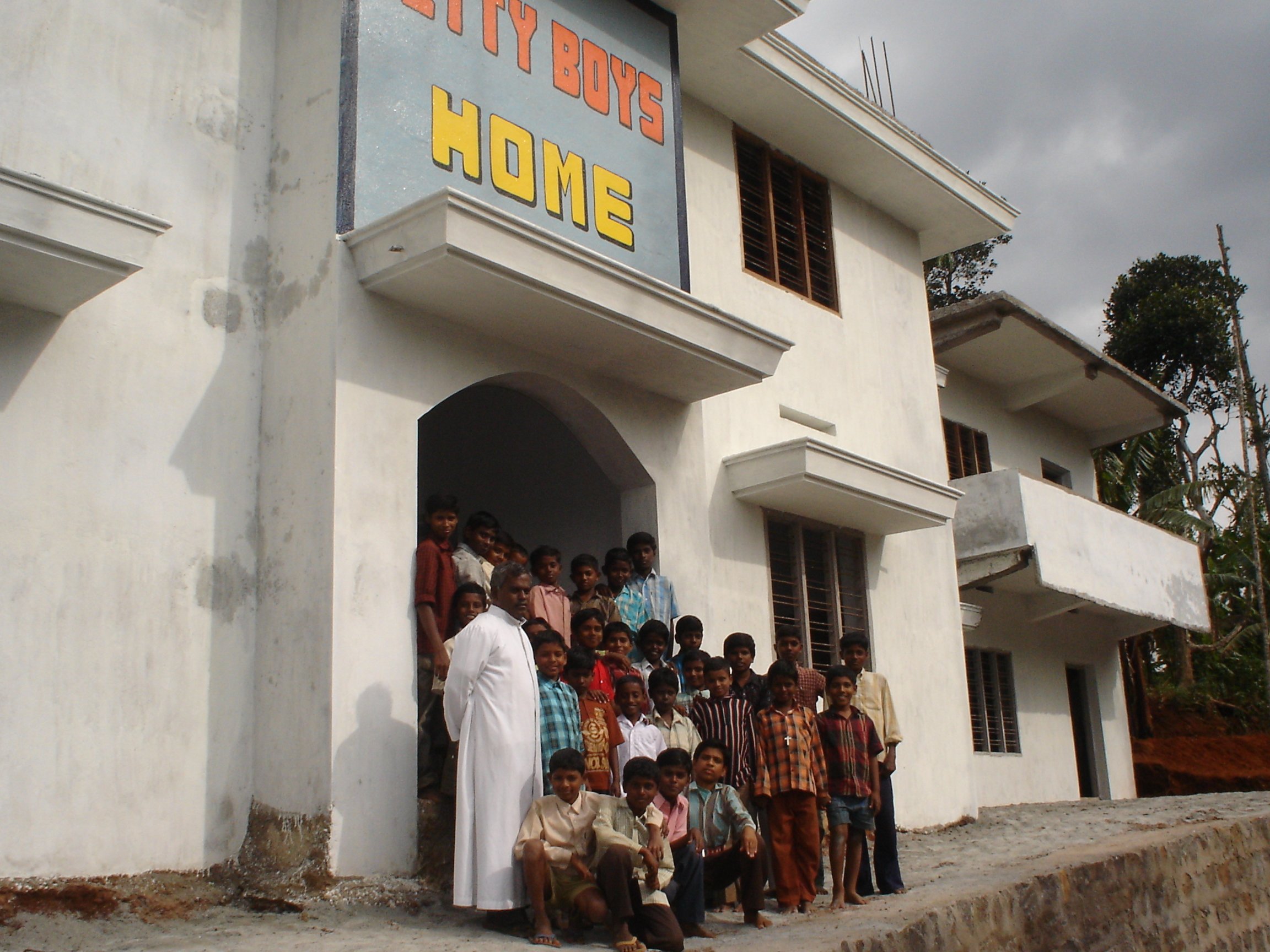 Libero Buzzi - foto del centro di accoglienza bambini "Betty Boys Home" realizzato da AVSI a Kolly Hills nel Tamil Nadu, sud dell'India