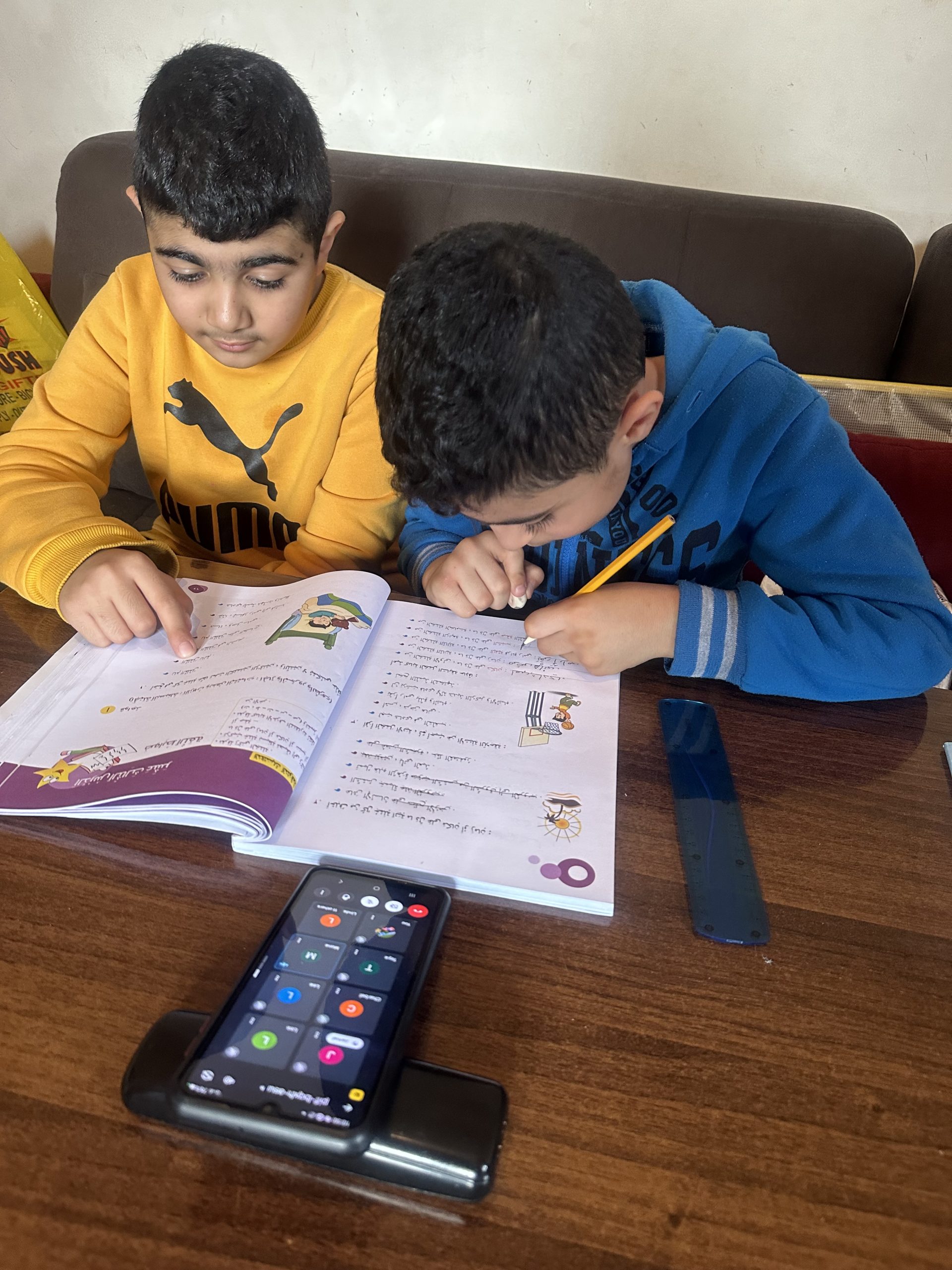 libano guerra, lezioni online per i bambini coinvolti nel Sostegno a distanza